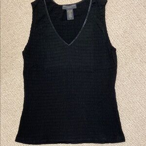 Black Sleeveless Top